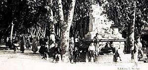 2781- Setif - Fontaine Monumentale et Rue de Constantine2 - 1912
